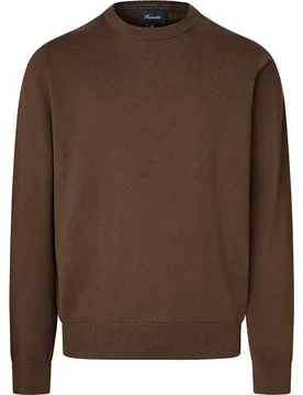 FaÇonnable Maglione Cosilk Mud Brown M
