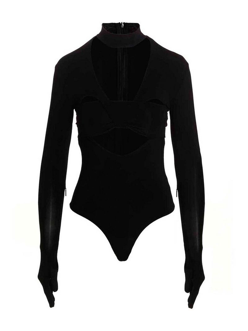 Body con guanti a forma di cuore