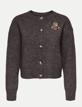 Only Cardigan ONLTEDDY Braun M - Only - FashionsVida