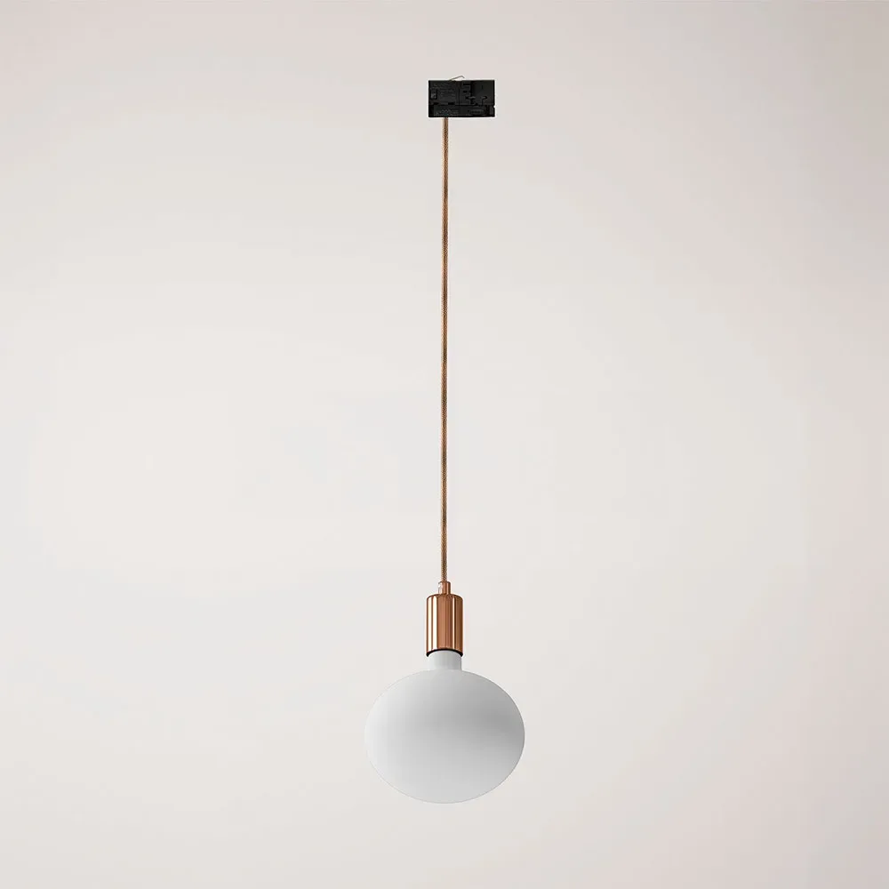 Cables Lampe Suspendue Sans Ampoule Contrast Track Stucchi Copper One Size - Creative - FashionsVida
