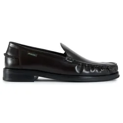 Mens Breton Shoes - Black Leather - Size Uk 10
