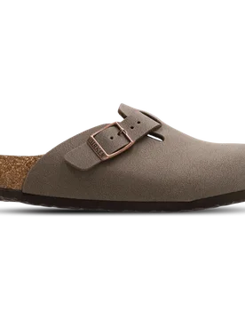 Boston Unisex Flip-Flops and Sandals - Brown - Size 11.5 - Nubuck - Brown - Size: 11.5 - Birkenstock - FashionsVida