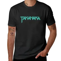 Takanaka T-Shirt blacks customs plus size tops plain white t shirts men