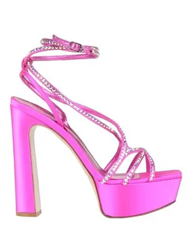 Sandalias Mujer Fucsia 37,37.5,38,39.5 Mujer - Le Silla - FashionsVida