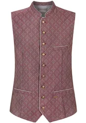 Trachtenweste Morris (bordeaux, Gr. 60) von Classics für Herren, Oberteile, 100% Polyester