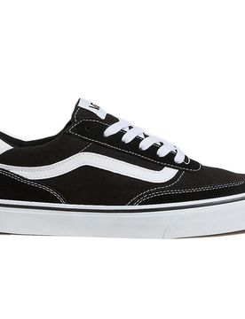 Brooklyn ls suede/canvas zapatilla moda hombre Negro (40)