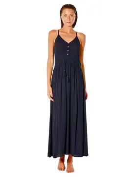 Robe Sans Manches Classic Surf Maxi Black S