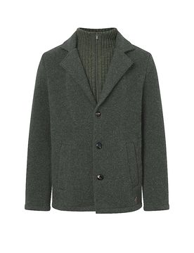 Jacke HOLGER dunkelgrün L herren