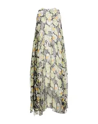 Maxi-Kleid Damen Säuregrün 34 Damen