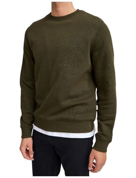 Felpa verde con stampa 20717208