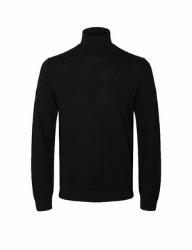 Rollkragenpullover SLHTRAY schwarz XXL herren