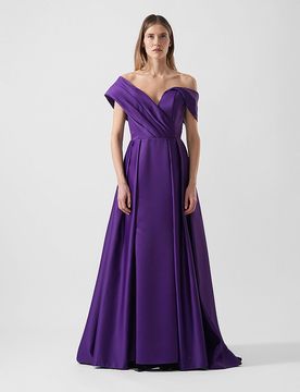 Vestido de noche PLUM morado 38
