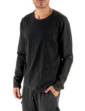 Langarmshirt Super Marble Destroyed Eu Xxl;Eu S;Eu M;Eu L;Eu Xl Male