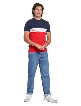 T-shirt à Manches Courtes Sportswear Dark Navy / Vermillion / Brilliant White L