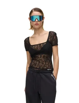 Haut à Manches Courtes B2w17060 Black XS