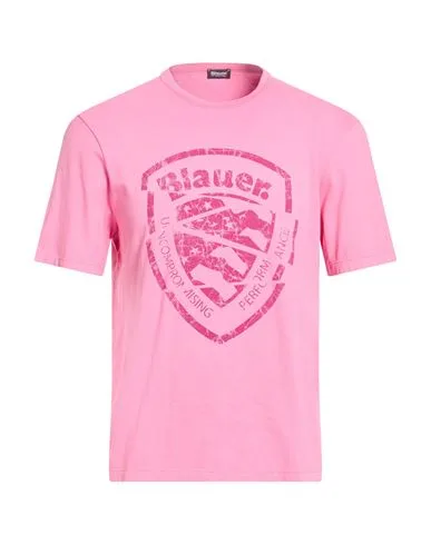 T-shirts Herren Fuchsia S Herren - BLAUER. - FashionsVida