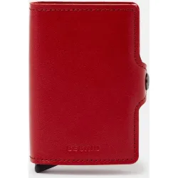 Tarjetero de piel en original con protección RFID
