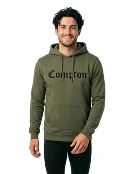 Mister Sweat à Capuche Compton Olive S