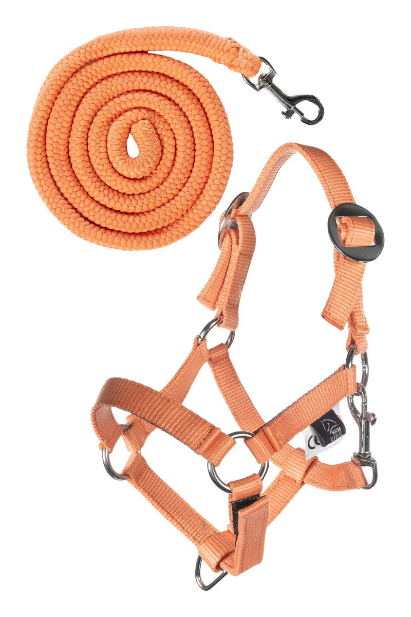 Halfter und Strick Basic HOBBY HORSING orange - HKM - FashionsVida