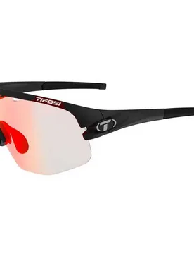 Sledge Lite Clarion Fototec Sunglasses Matte Black Clarion Red/CAT3 unisex - Tifosi - FashionsVida