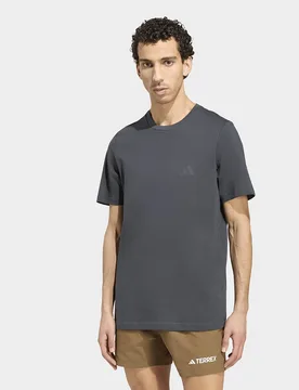 Mens T-shirt Terrex Mountain Graphic - Grigio, grigio grigio Uomo taglia S - Adidas - FashionsVida