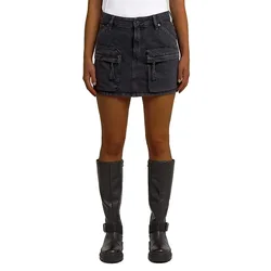 Minigonna Cargo Worn In Black Obsidian 24