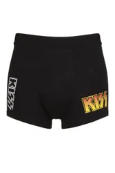 Music Collection 1 Pack KISS Boxer Shorts Black Medium - Black - Size: Medium