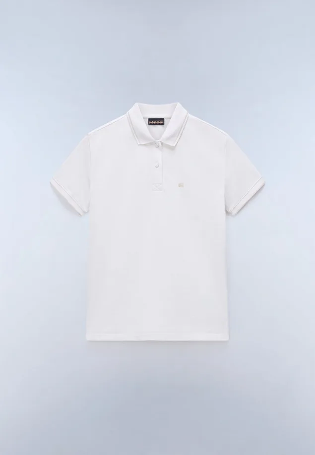 NAPAPIJRI polo aurora donna bianco - Napapijri - FashionsVida