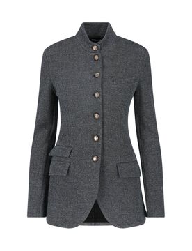 Women's Virgin Wool Blend Jacket