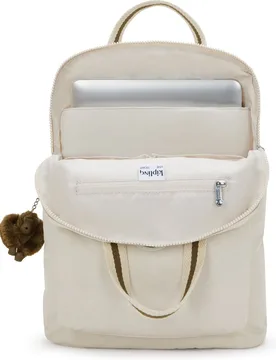 Mochila de mujer convertible con compartimento para portátil - Kipling - FashionsVida