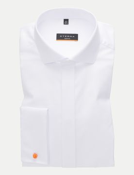 Eterna Slim-Fit Hemd Weiß 42
