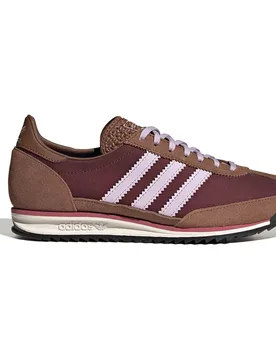Baskets Sl 72 Og Maroon / Ice Lavender / Preloved Brown EU 41 1/3 - Adidas Originals - FashionsVida