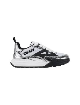Sneaker Zanira Lace Up Nickel / Black EU 37 - DKNY - FashionsVida