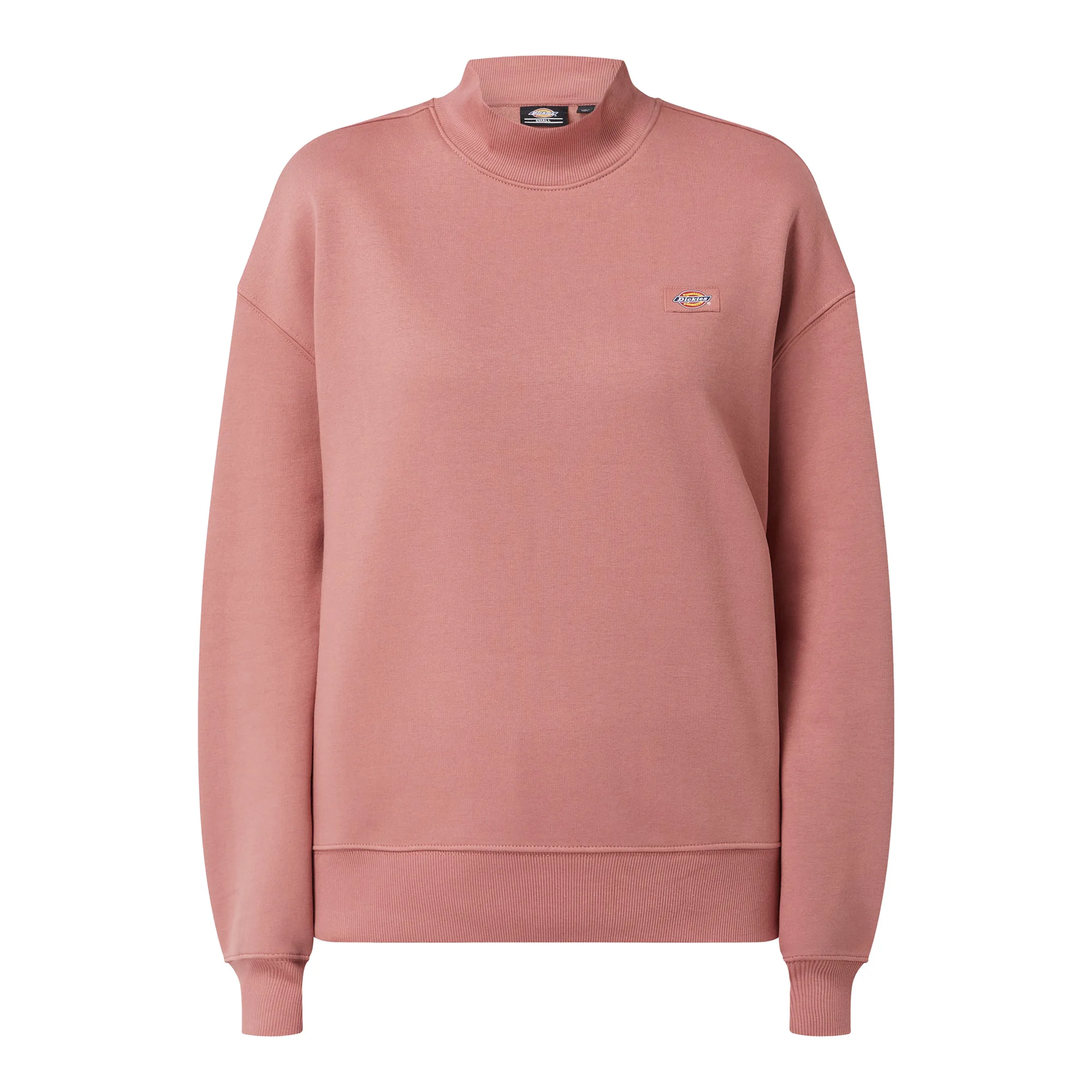 Oakport High Neck Sweatshirt Withered Rose S Damen - Dickies - FashionsVida
