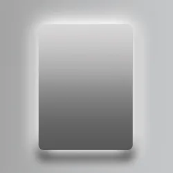 Espejo de baño rectangular Dinamarca