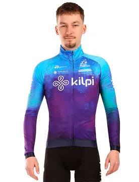 Maglia A Maniche Lunghe Vulcano Blue