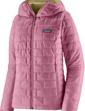 Doudoune chaude en PrimaLoft® - W's Nano Puff Hoody Light Violet - Taille S - Patagonia - FashionsVida