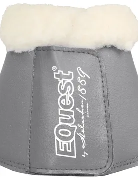Hufglocken mit Fell, anthracite XL - Equest - FashionsVida