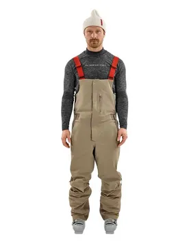 Pantalon 3l Hybrid Shell Bib Brindle L Homme