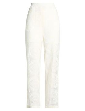 Pantalones Mujer Marfil 38,40 Mujer