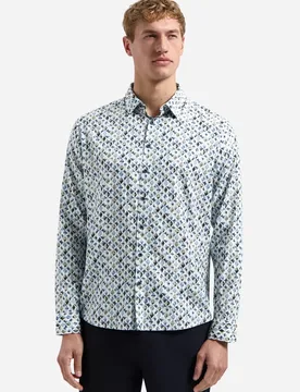 Shirt Allover Printed male - S - FashionsVida