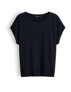 Blusenshirt KAJA azul oscuro 38