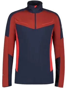 Frenner Herren Rollkragenpullover, blau L