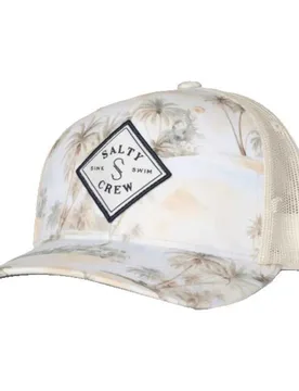 Casquette Sealine Retro Trucker White One Size - Salty Crew - FashionsVida