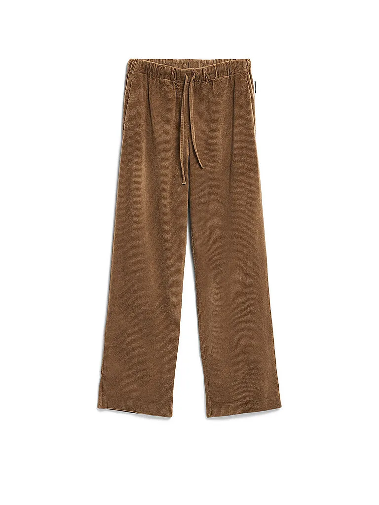Chino JAIMILAA CORDUROY cammello XL - Armedangels - FashionsVida