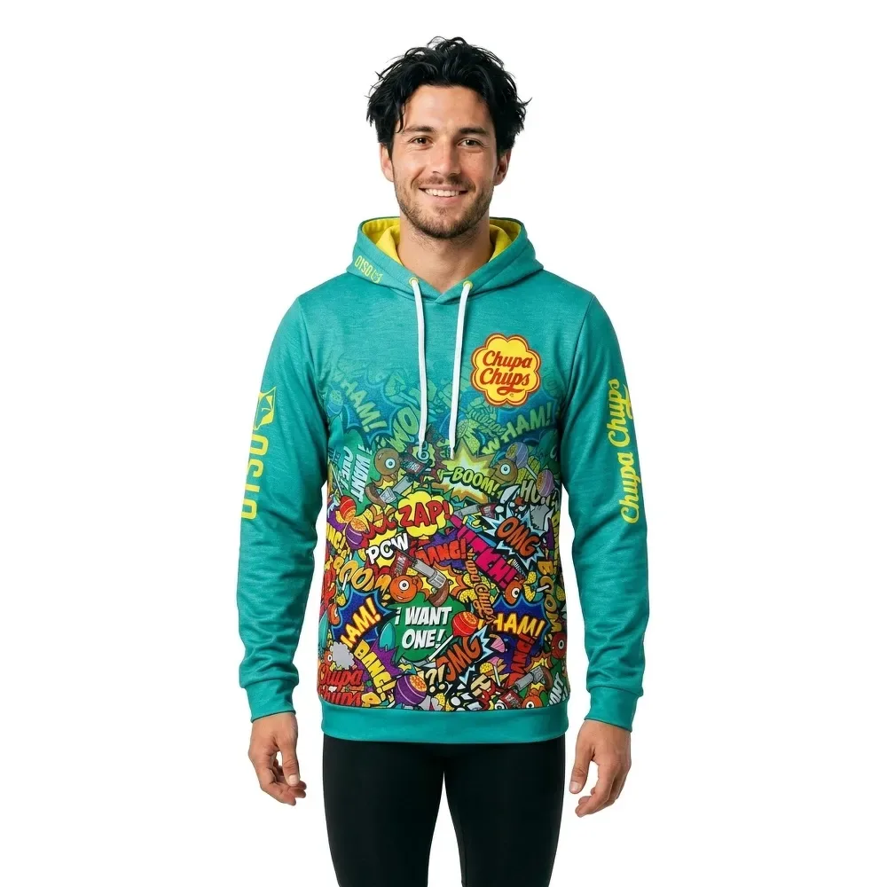 Felpa Chupa Chups Comic Multicolor XS - OTSO - FashionsVida