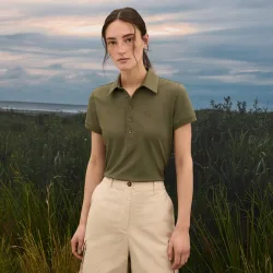 Polo manga corta de mujer