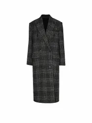 Cappotto di lana LEXANA grigio 38