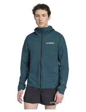 Terrex Xperior 2.5 Layer Light Climaproof Jacket Aurora Ivy 2XL Men - Adidas - FashionsVida