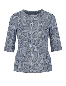 Marc Cain Camiseta azul oscuro 42